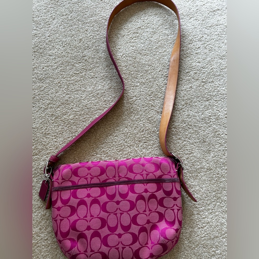 Coach pink bag